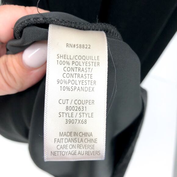 MAX STUDIO Women's Velvet Smocked Maxi Dress Medium Black Sleeveless NWT - Picture 11 of 12